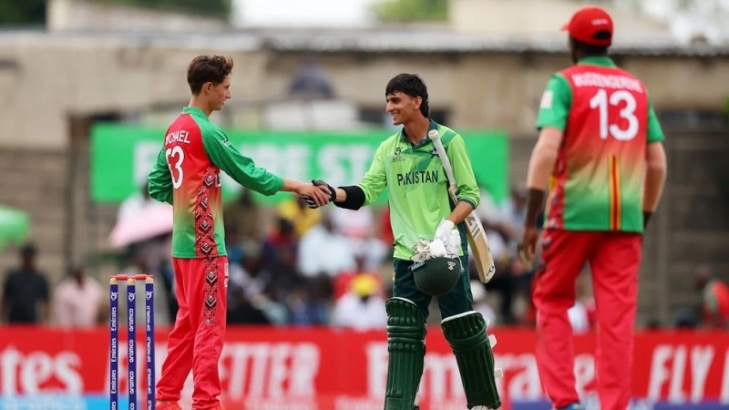 হারারেতে ধীরগতির জয়,পাকিস্তানের কৌশল ঘিরে অনূর্ধ্ব-১৯ বিশ্বকাপে বিতর্ক